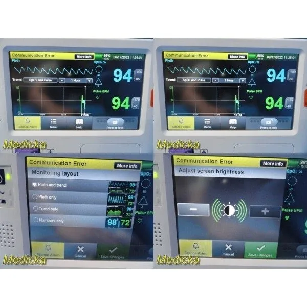 Монитор пациента Covidien Nellcor PM1000N bedside respiratory patient monitor po — фото лота 4