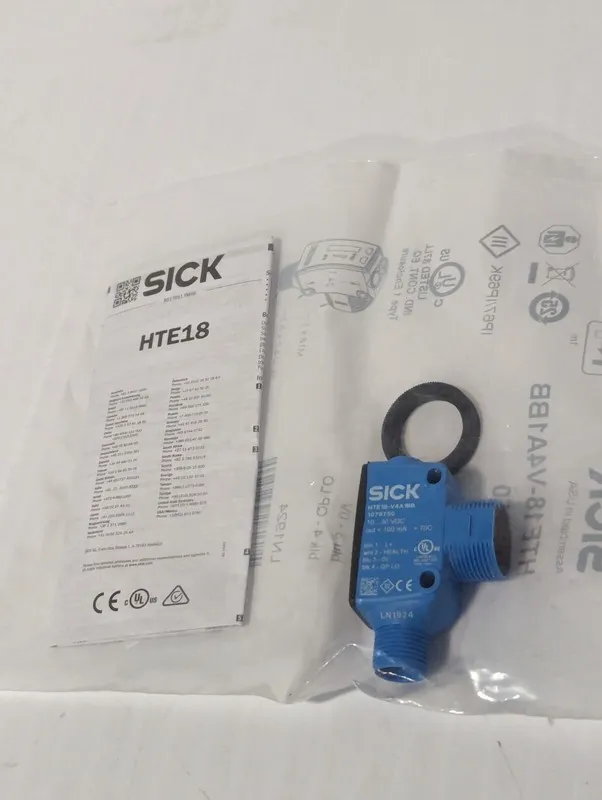 Фотоэлектрический датчик Sick 1078750 Photoelectric Sensor HTE18-V4A1BB