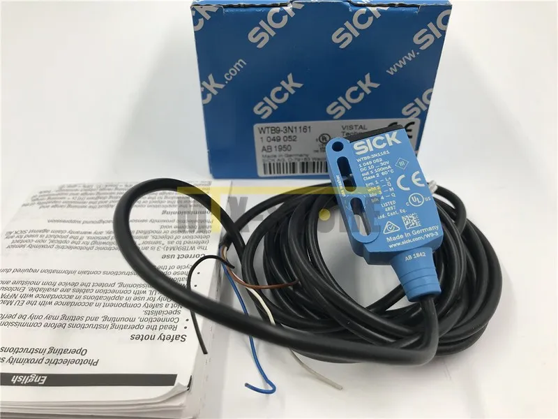 Фотоэлектрический датчик SICK WTB9-3N1161 PHOTOELECTRIC SENSOR 1049052