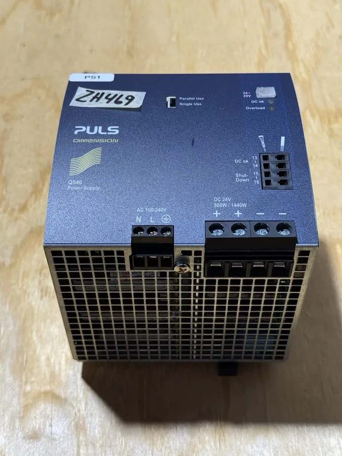 Блок питания PULS QS40.241 Dimension DIN Rail Power Supply 24v 40A 960w (30 Day 