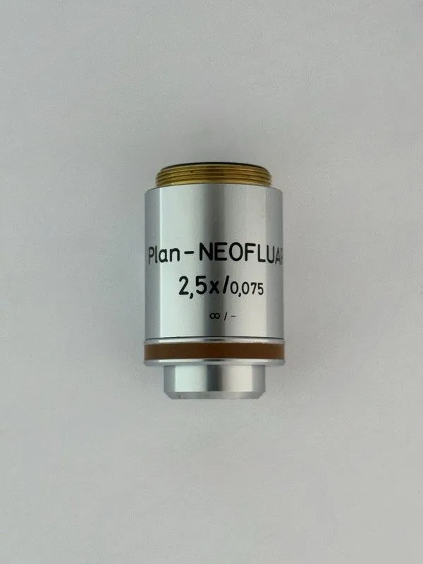 Объектив микроскопа Nikon CF Plan 2.5X/0.075 EPI Microscope Brightfield Objectiv — фото лота 2