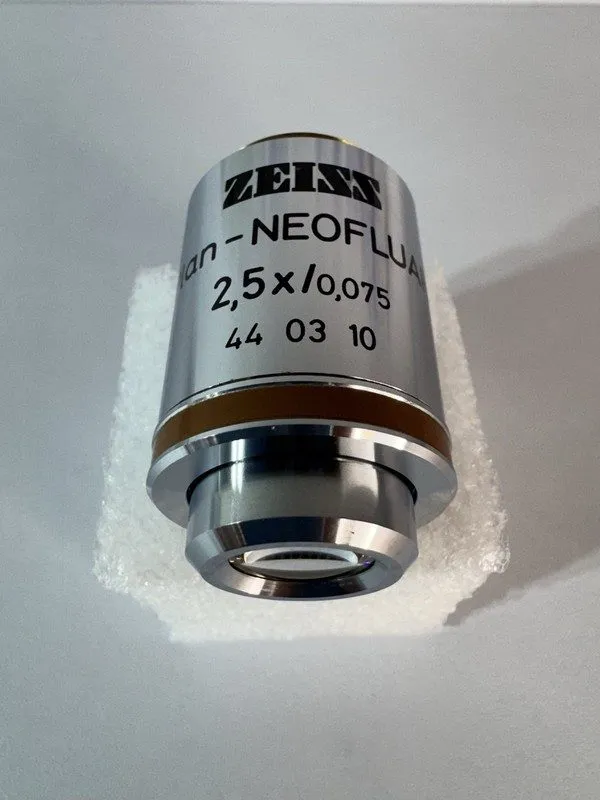Объектив микроскопа Nikon CF Plan 2.5X/0.075 EPI Microscope Brightfield Objectiv — фото лота 3