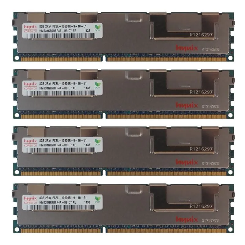 Модуль памяти 384GB (24x16GB) DDR3 PC3L-10600R ECC Reg Server Memory RAM HP ProL