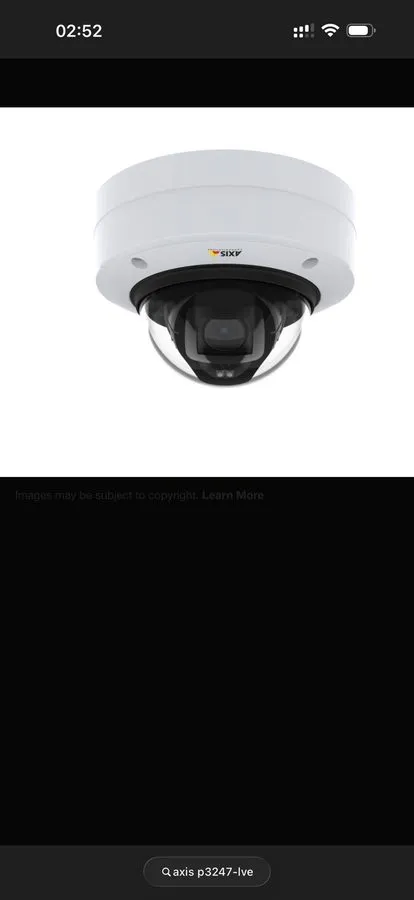 Оптико-электронная система Axis P3247-LV Network Camera IP Security Camera 0885-
