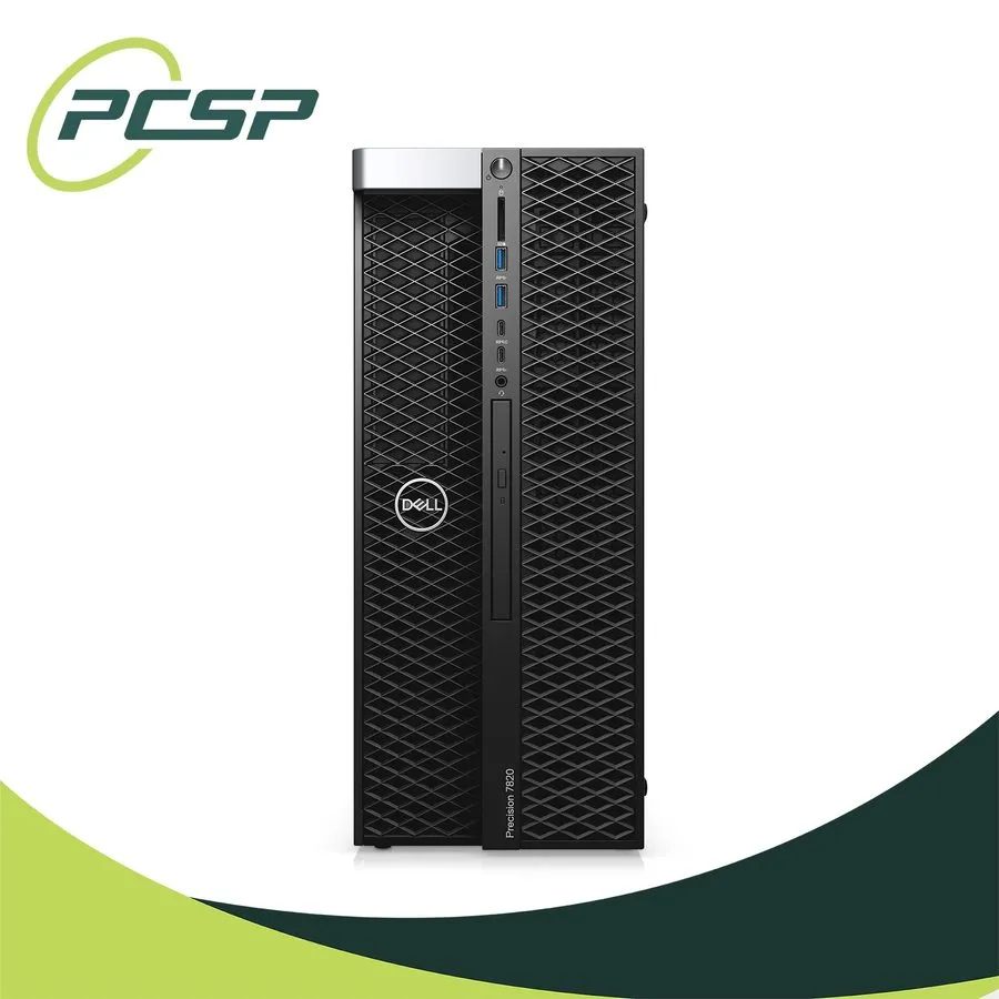 SSD-накопитель Dell Precision T7820 2x Xeon 4114 32GB K2200 512GB NVMe Win11 950