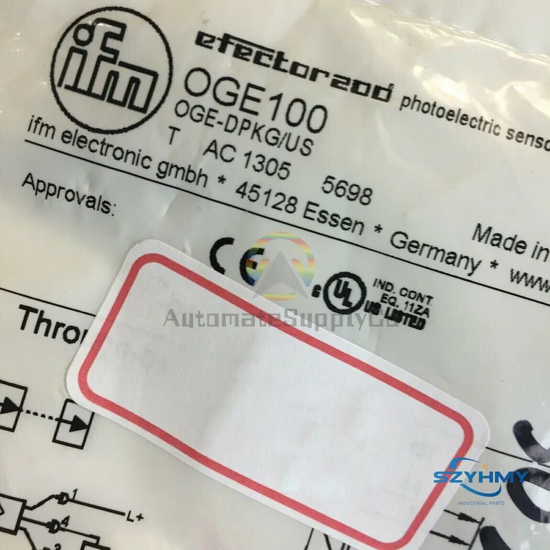 Датчик приближения IFM OGE100 Proximity Switch Sensor 10~30VAC/DC 10Hz