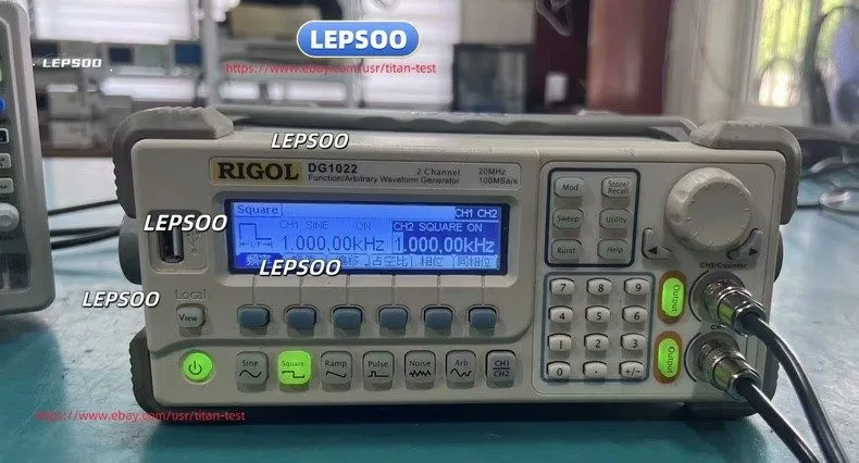 Генератор сигналов RIGOL DG1022 FUNCTION/ARBITRARY WAVEFORM GENERATOR 25 MHz,2CH