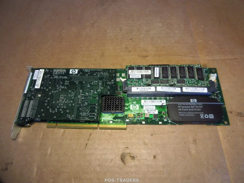 Контроллер HP Invent 309520-001 Smart Array 6400 RAID Controller with battery — фото лота 1