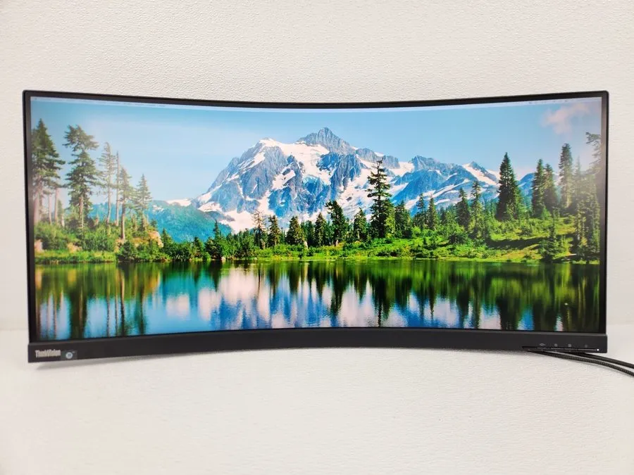 Монитор Lenovo ThinkVision T34w-20 34-inch Curved 21:9 Monitor with USB Type-C — фото лота 2
