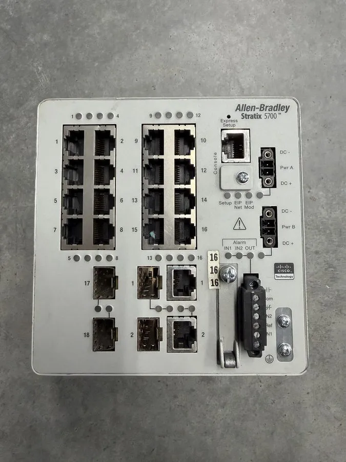 Коммутатор Allen-Bradley 1783-BMS20CGP Stratix 5700 Ethernet Switch, 18-Port w/2