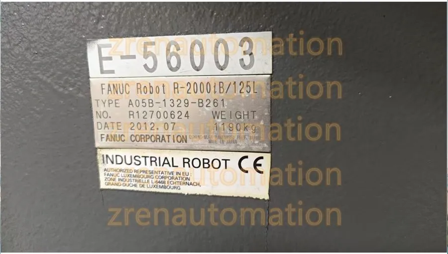 Робот FANUC R-2000iB/125L Complete w/ R-30iB Controls Expedited Shipping