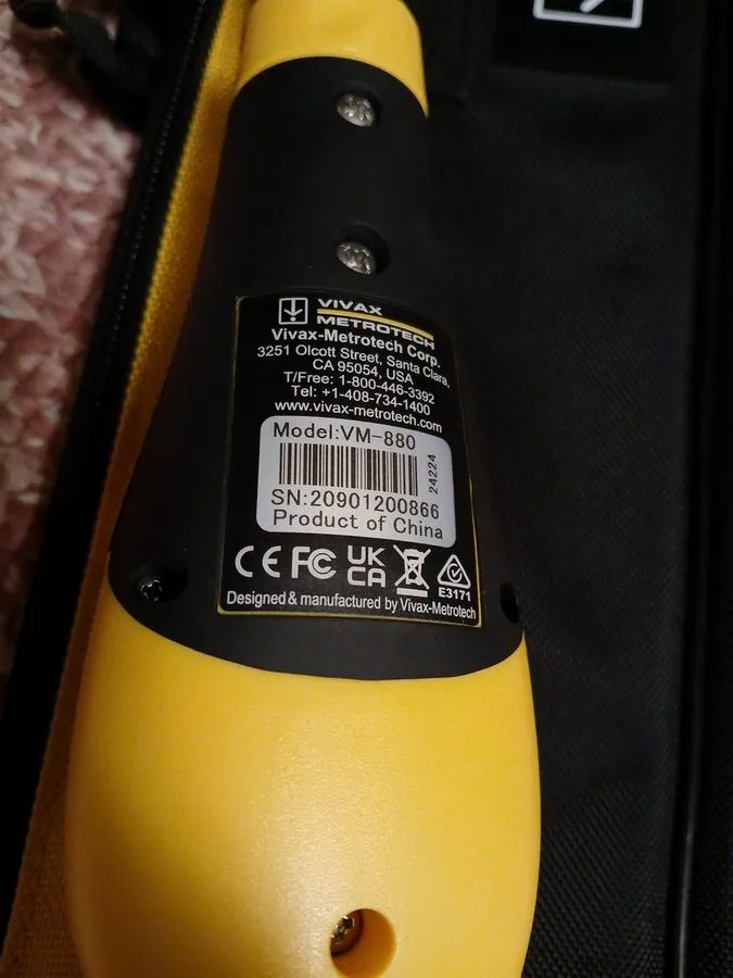 Трассоискатель VIVAX METROTECH VM-880 Locator X Hardly Been — фото лота 2