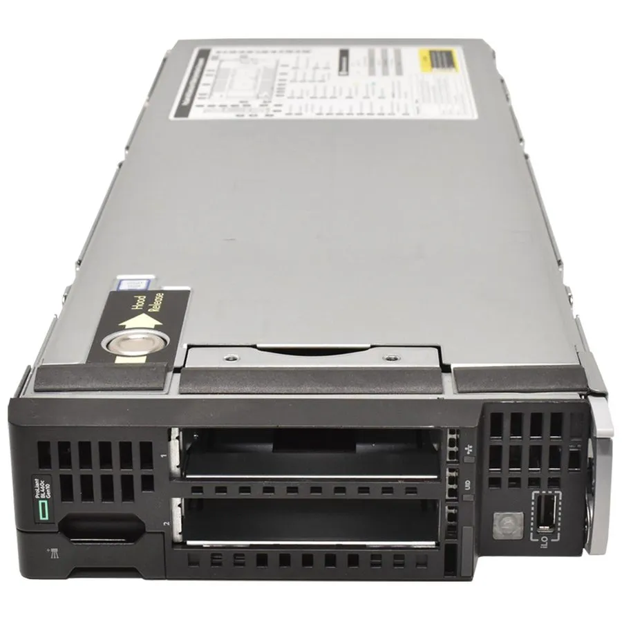 Сервер HP Blade Server BL460c G10 2xGOLD 5115 32GB P204i P408e-M 8362664-001 863