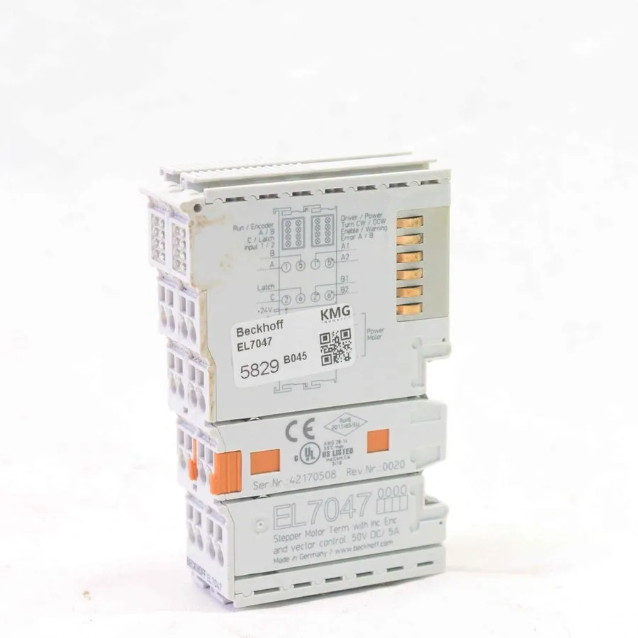 Модуль ввода-вывода Beckhoff EL7047 1-Channel Stepper Motor EtherCAT Terminal 5A