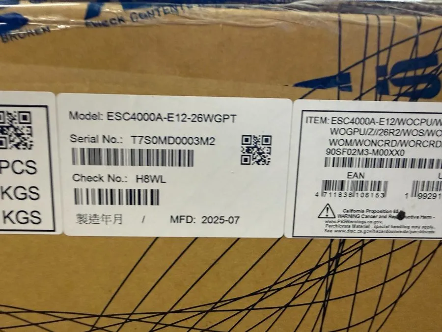 Сервер ASUS ESC4000A-E12 2U AI Server 4x 3.5"(2x NVME) 4x GPU — фото лота 2