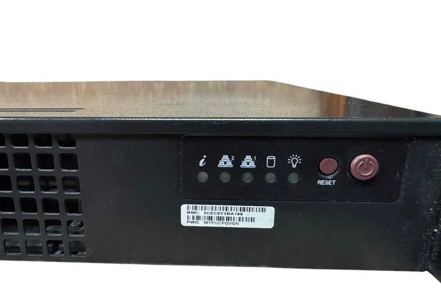 SSD-накопитель Supermicro SYS-5019S-L 1U Server G4500 8GB ECC 240GB SSD 3x LAN O