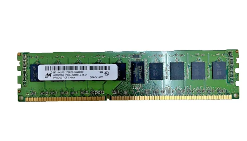 Модуль памяти MICRON IBM MT18KSF51272PDZ-1G4M1FF PC3L-10600R-9-11-B1 4GB 2RX8