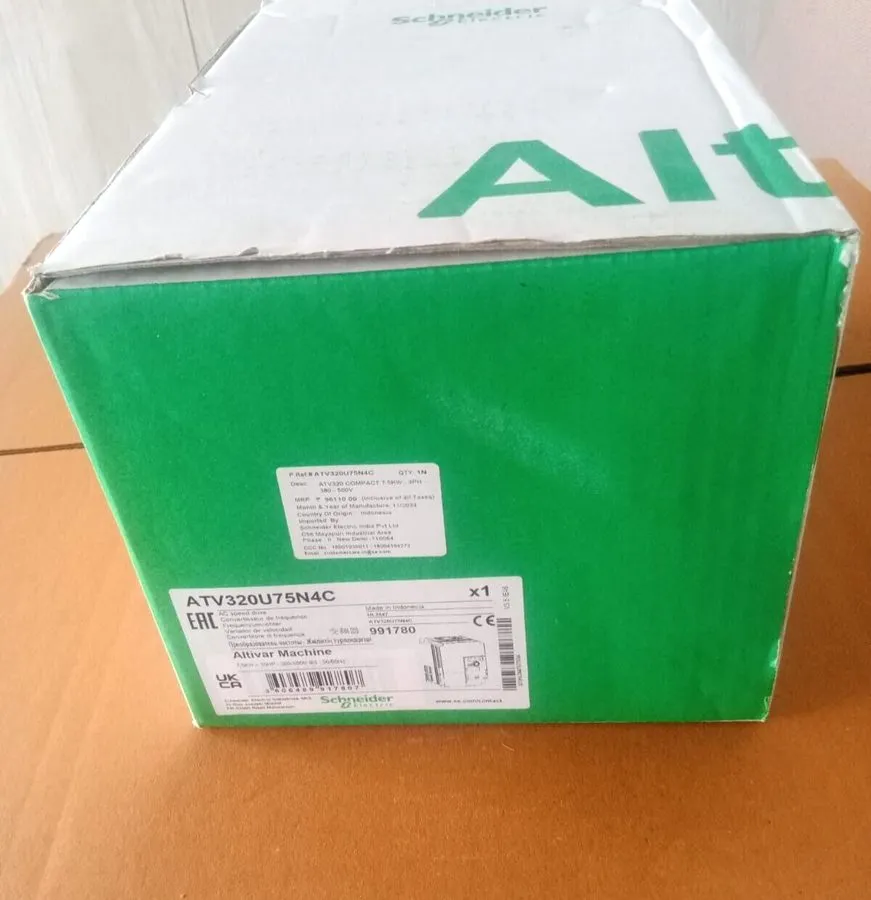Частотный преобразователь Schneider ATV320U75N4C variable speed drive, Altivar M