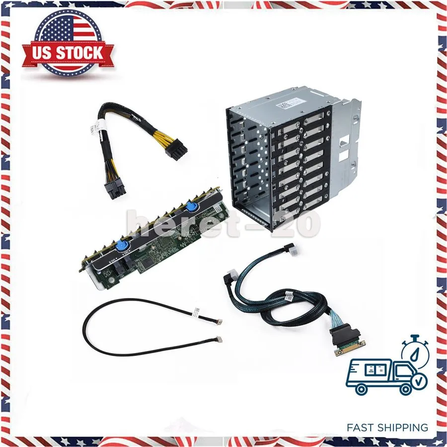 Жёсткий диск 16 BAY HDD BACKPLANE CAGE 2.5" SFF DELL POWEREDGE R720 8 BAY SFF SE