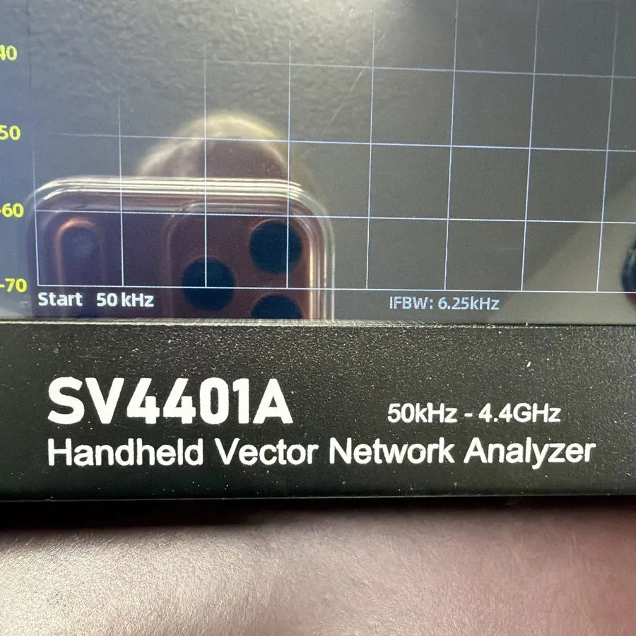 Анализатор цепей SV4401A 50KHz-4.4GHz VNA Vector Network Analyzer 100DB Dynamic