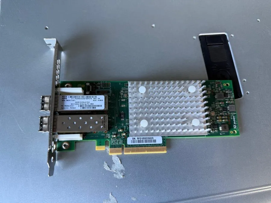 Контроллер HP 853011-001 P9D94A SN1100Q QLE2692 16GB Dual Port FC HBA