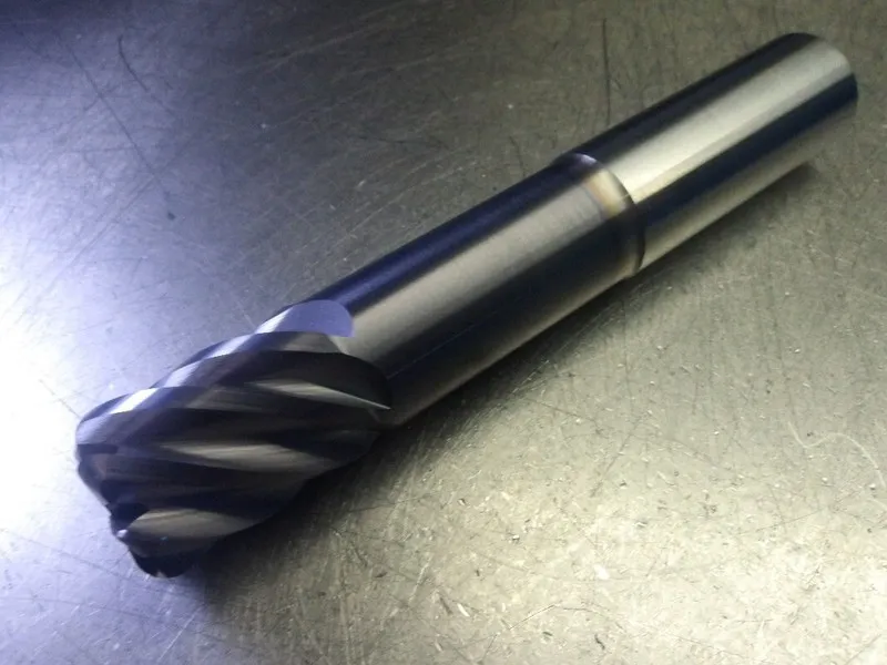 Режущий инструмент Kyocera/SGS 20mm 11 Flute Carbide CR Endmill Shank 3mm R 4665