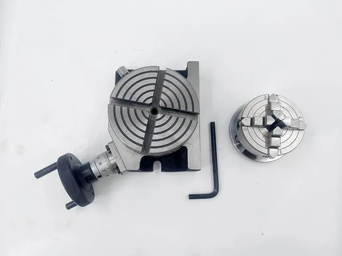 Режущий инструмент (H/V) Rotary Table with 4-Jaws Independent Lathe Chuck 70mm, 
