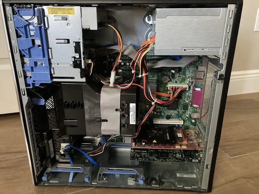 Блок питания 750W LED Dell Precision Workstation 380 390 T3400 Replacement Power — фото лота 3
