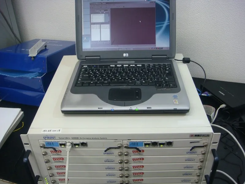 Шасси SPIRENT SMB6000B Smartbit MultiPort Tester