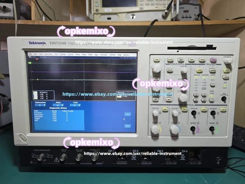 Осциллограф Tektronix TDS7154B Digital Phosphor Oscilloscope 1.5GHz 20GS/s 4-Ch 