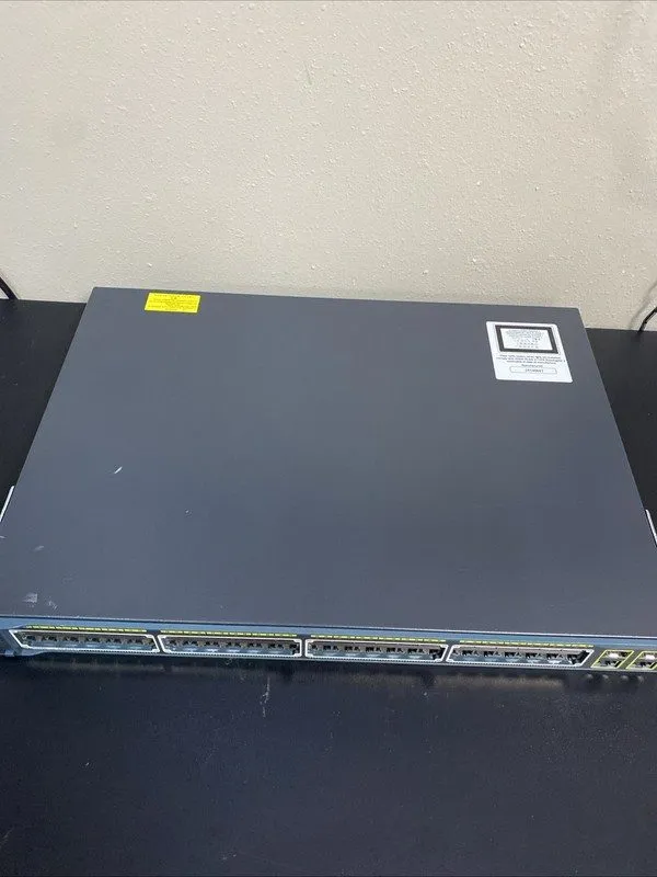 Коммутатор CISCO WS-C2960-48PST-L 48 PORT FE POE ETHERNET SWITCH W/2x SFP 370W