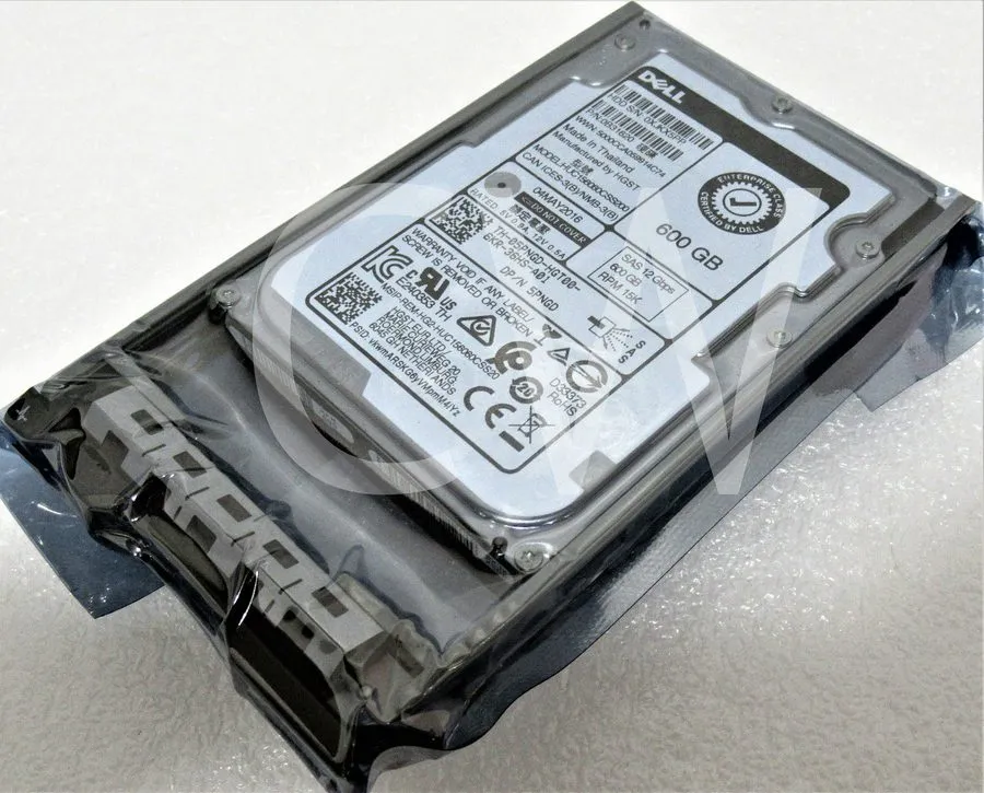 Жёсткий диск DELL 5PNGD 05PNGD HUC156060CSS200 600GB 15K 12Gbps SAS 2.5" Hard Dr