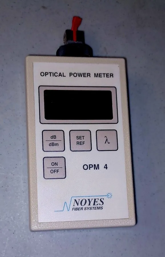 Очиститель разъёмов Noyes Fiber Optic Power Meter Model OPM4-2 with Cletop-s cle