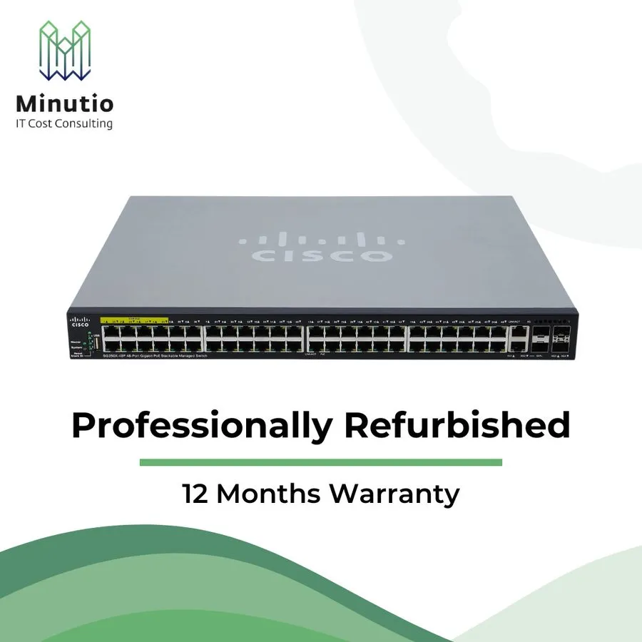 Коммутатор Cisco SG350X-48P-K9