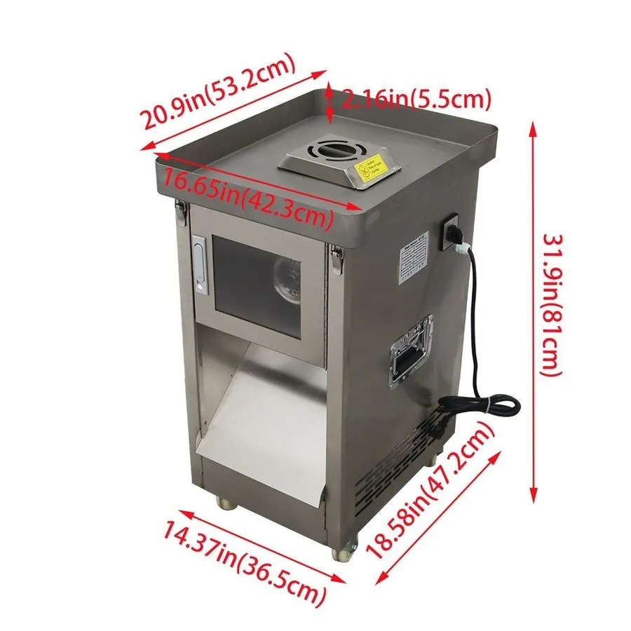 Слайсер Meat Grinder 110V Commercial Meat Grinder для Sausage Stuff Filling 300k
