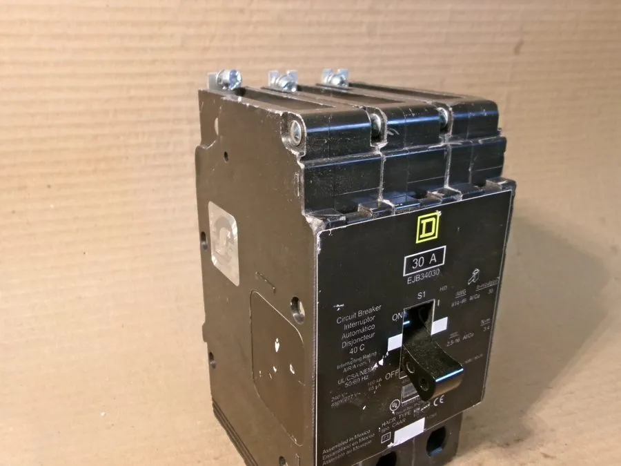 Автоматический выключатель Square D EJB34020 3pole 20amp 480v circuit breaker ty