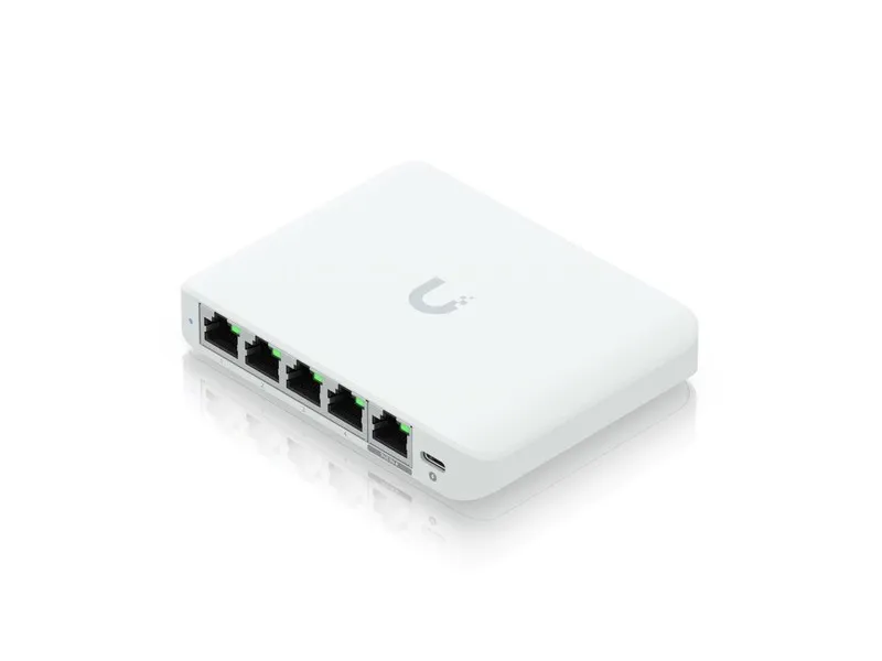 Коммутатор Ubiquiti Flex Mini 2.5G, 5-port 2.5G PoE Switch (USW-Flex-2.5G-5)