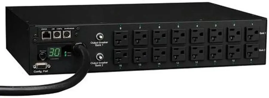 Блок розеток PDU Tripp Lite PDUMH30NET PDU Switched 120V 30A 16 Outlet — фото лота 2