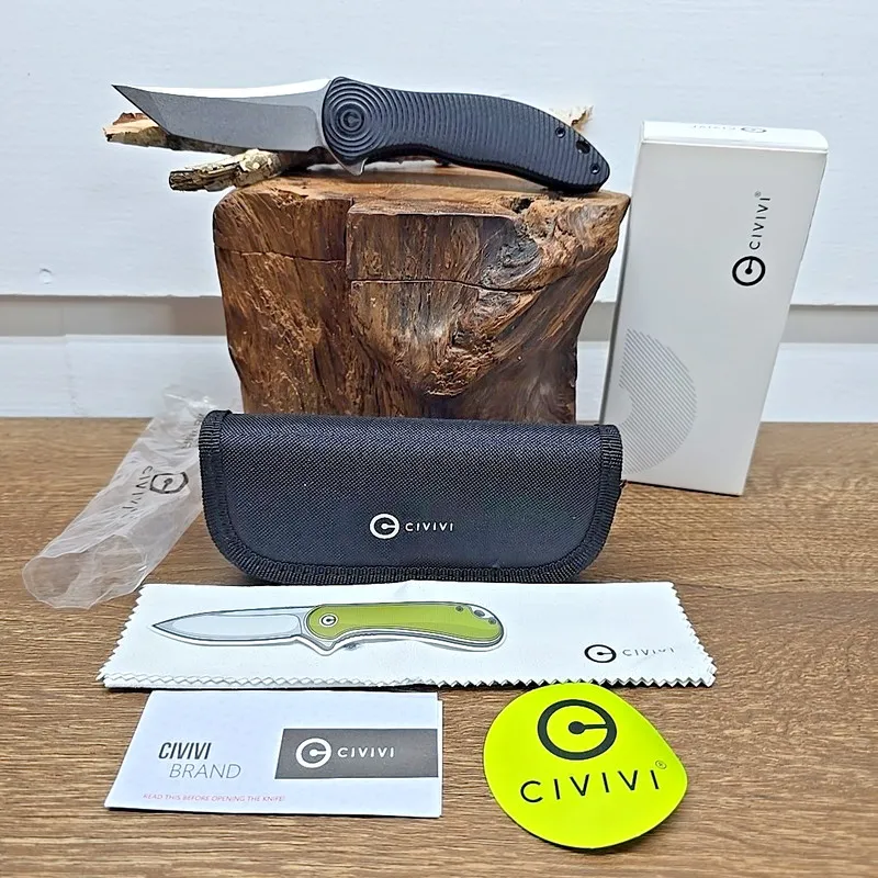 Сервер Civivi Synergy3 Linerlock Black Tanto C20075B-1 3.25" Stainless G10 Foldi