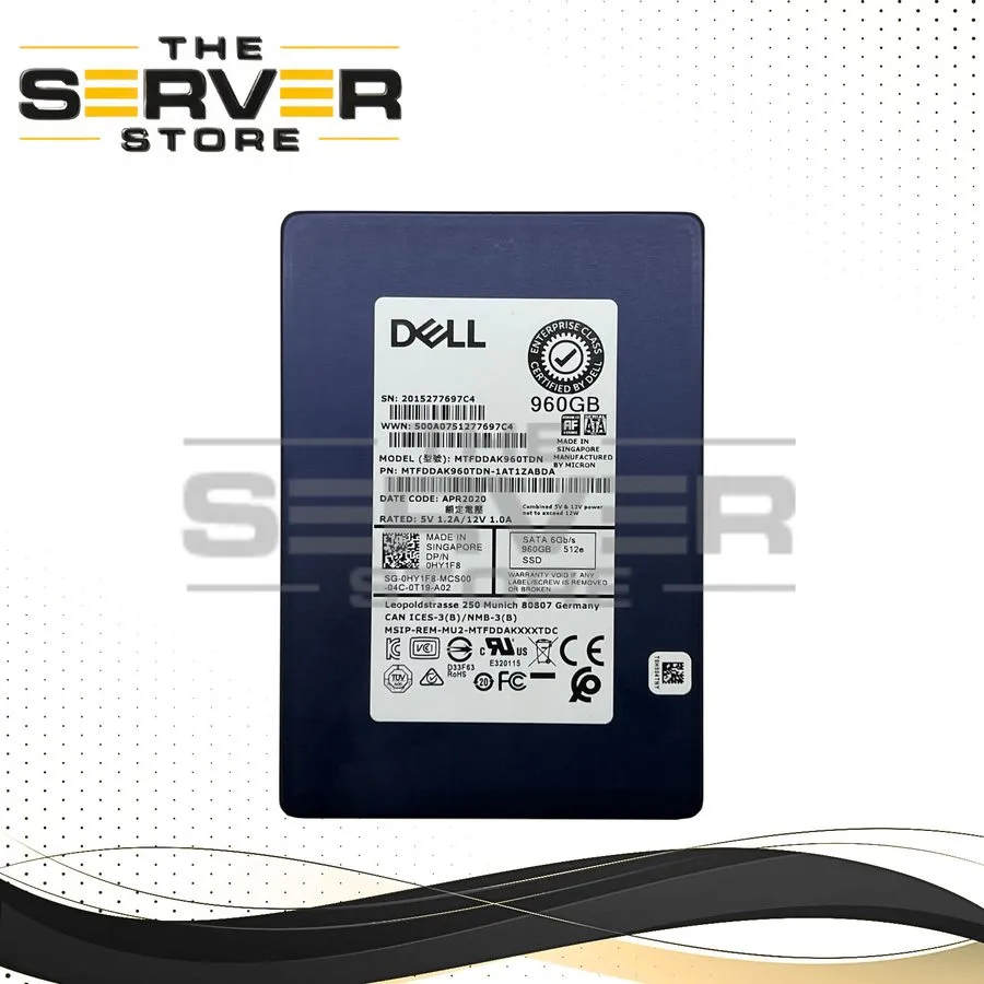 SSD-накопитель Micron 5200 MAX 960GB 2.5" SATA SSD MTFDDAK960TDN 4XB7A17098 90-9