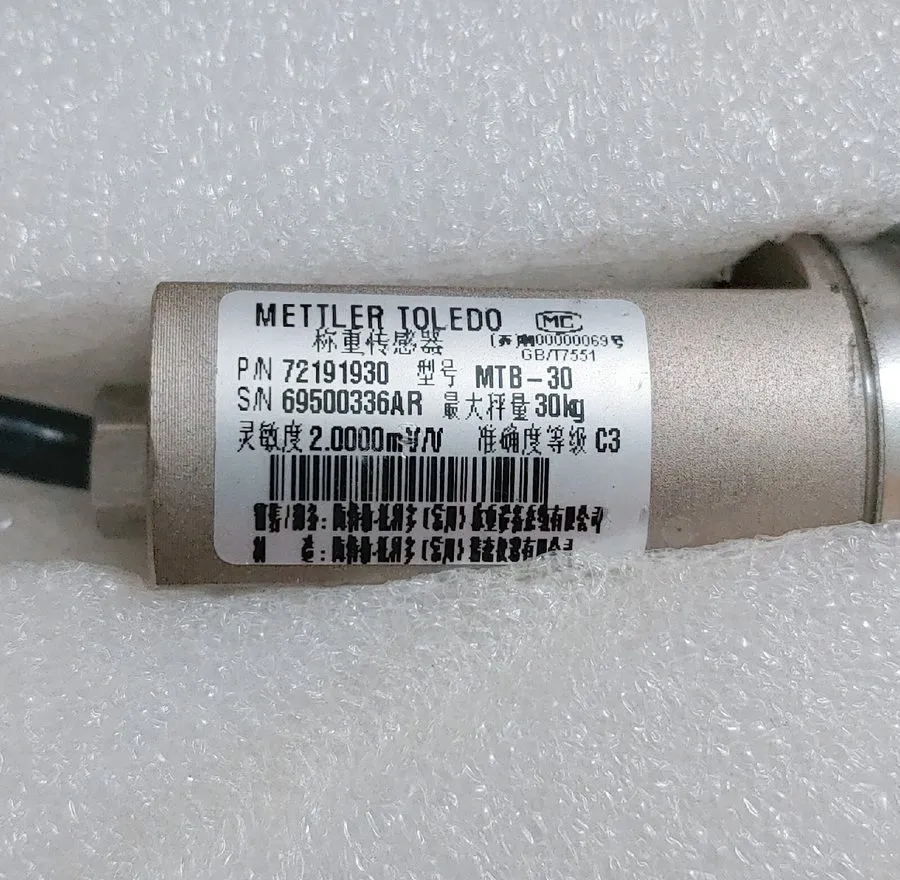 Тензодатчик Mettler Toledo Load Cell MTB-30KG Corrugat Belt Weigher — фото лота 1