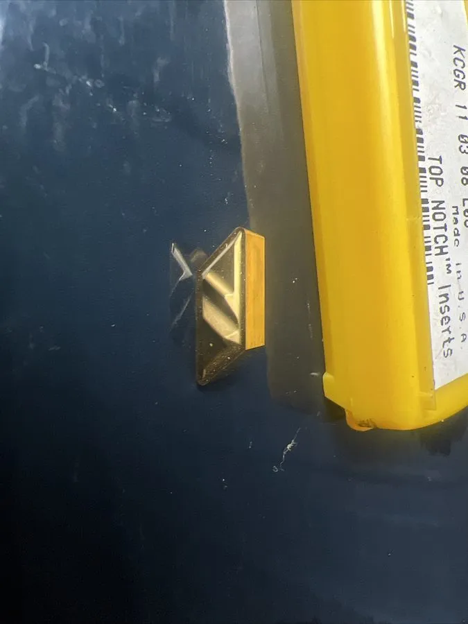 Режущий инструмент Kennametal NPGR52L KC730 KCGR110308L08 Carbide Profiling Inse — фото лота 2
