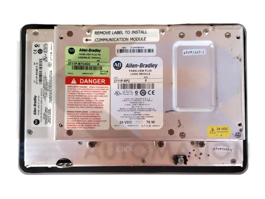 Панель оператора Allen‑Bradley 2711P-B7C4D2 HMI Terminal 24VDC