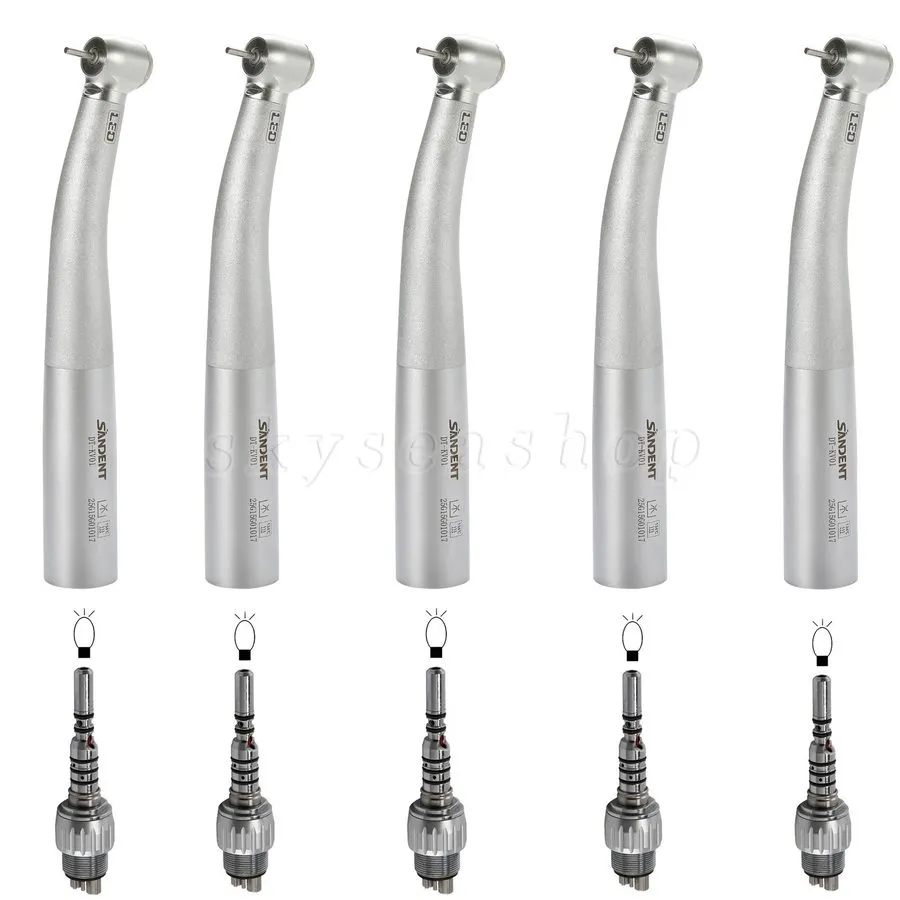 Оптический модуль 1-10 Dental Fiber Optic 3Spray Handpiece/6 Hole Quick Coupler — фото лота 1