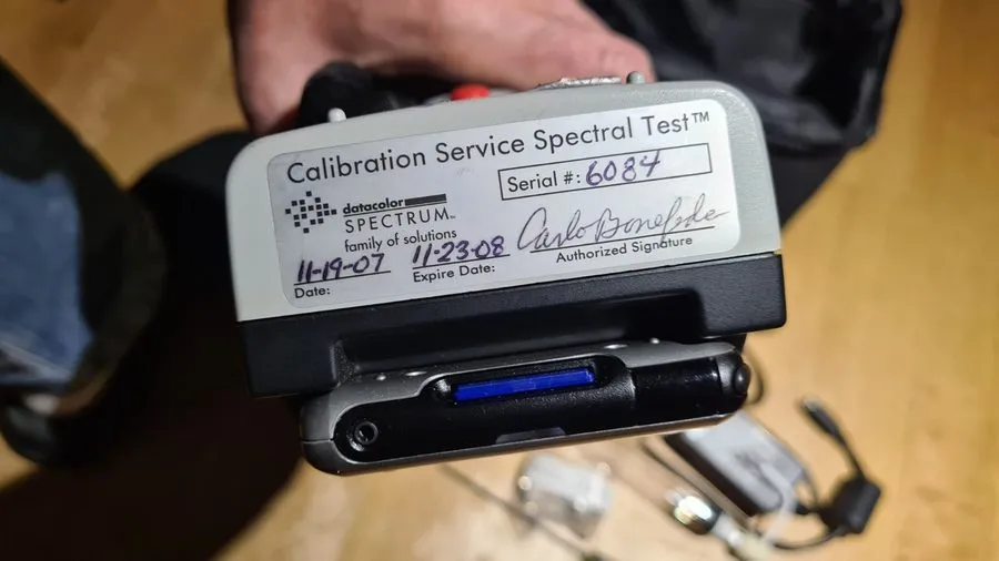 Спектрофотометр Spectrophotometer Datacolor CheckPlus PN1200-1513 — фото лота 1
