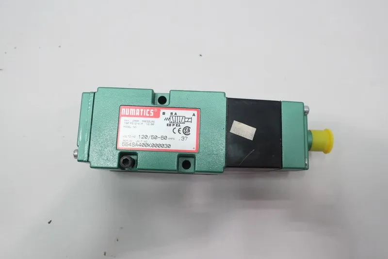 Электромагнитный клапан 2 Numatics 554SA400K000030 Pneumatic Solenoid Valve 110-