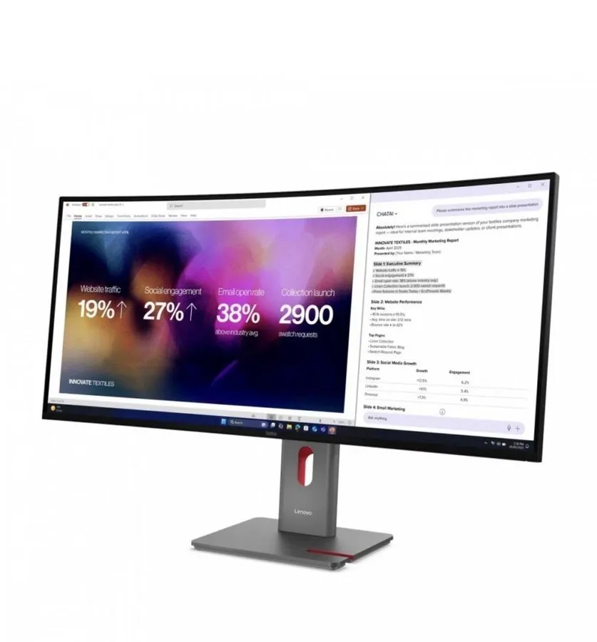 Монитор Lenovo ThinkVision P40WD-40 Monitor — фото лота 2