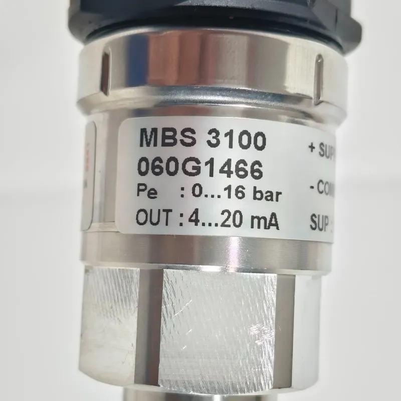 Датчик давления DANFOSS MBS 3100 PRESSURE TRANSMITTER 060G1466 0-16 BAR 4-20mA — фото лота 1