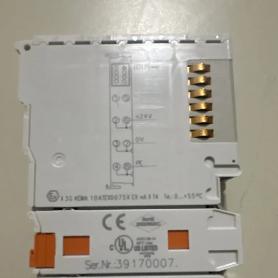 Модуль ввода-вывода BeckHoff EL9100 Ethercat Terminal, 24 Vdc, 10A — фото лота 2