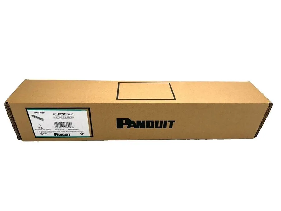 Патч-панель Panduit CP48WSBLY 2U 48-Port Mini-Com Keystone Patch Panel w/ Strain